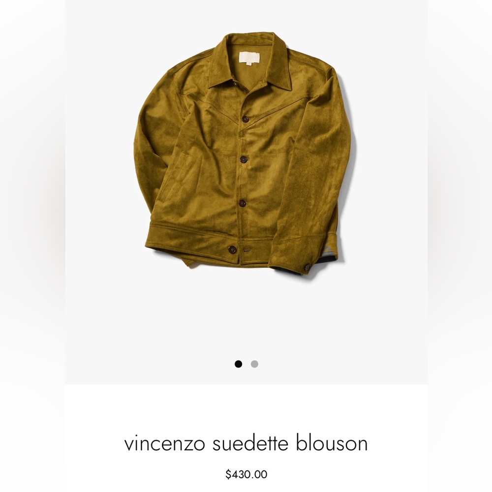 Wynona Vince Suedette Blouson Jacket